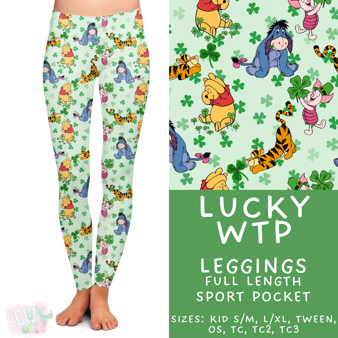Batch #463 - Magical Characters Lucky - Closes 12/15 - ETA early Feb - Lucky WTP Full Length Leggings