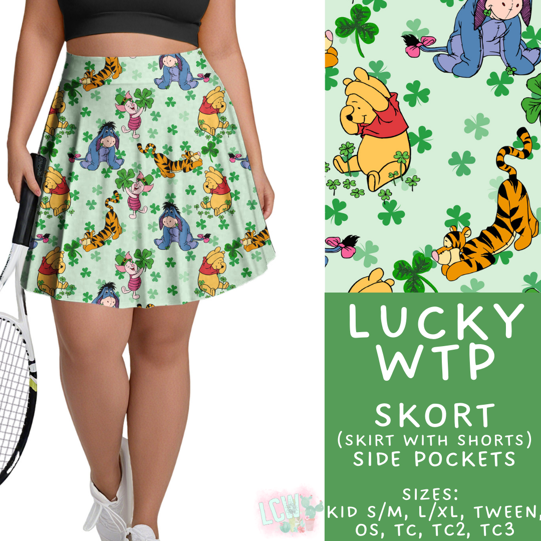 Batch #463 - Magical Characters Lucky - Closes 12/15 - ETA early Feb - Lucky WTP Skort