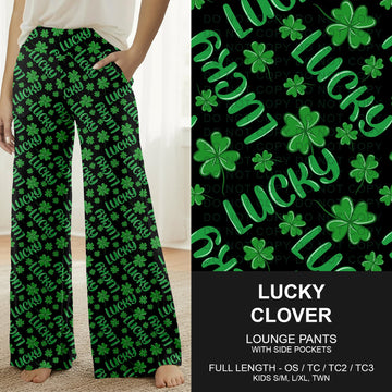 B268 - Preorder Lucky Clover Lounge Pants (Closes 12/28. ETA mid Feb.)