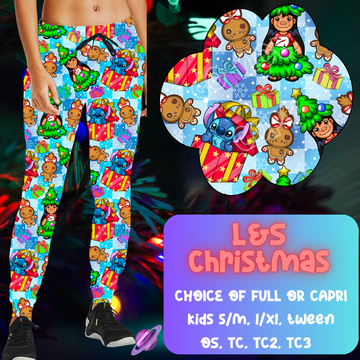 L&S XMAS - CHRISTMAS RUN - JOGGER/CAPRI PREORDER CLOSING 9/29