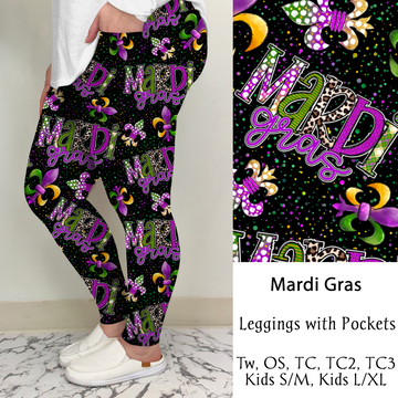 Mardi Gras | Leggings/Capri/ Joggers | Run ends 1/2 | ETA 32 Days