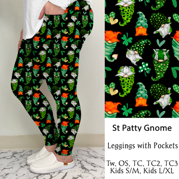 St Patty Gnome | Leggings/Capri/ Joggers | Run ends 1/2 | ETA 32 Days