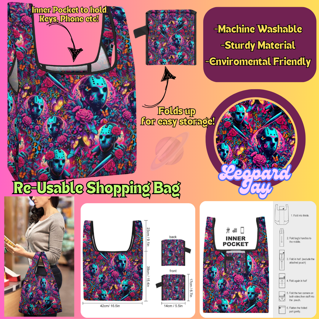 LEOPARD JAY - Re-Usable Shopping Bags PREORDER Closing 1/15