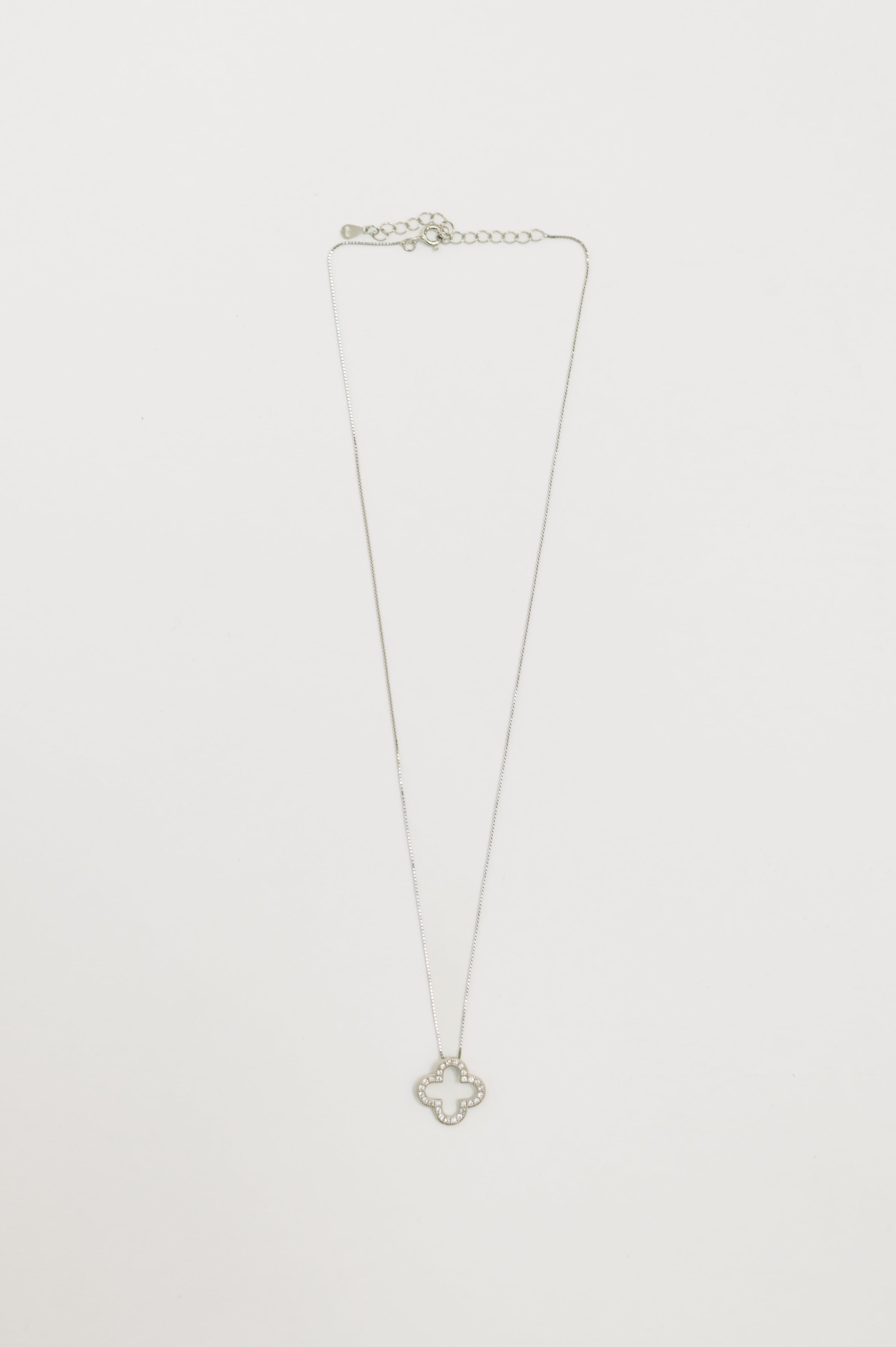 Lucky Girl Syndrome Sterling Silver Pendant Necklace