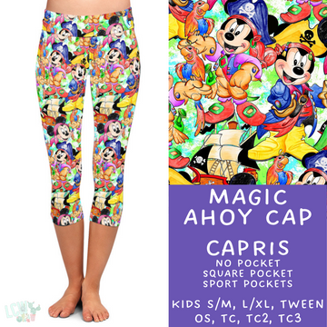 Ready to Ship - Magic Ahoy Capris