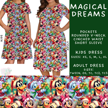 Batch #228 - Christmas Magic 2 - Closes 10/31 - ETA early/mid Dec - Magical Dreams Adult & Kids Dresses