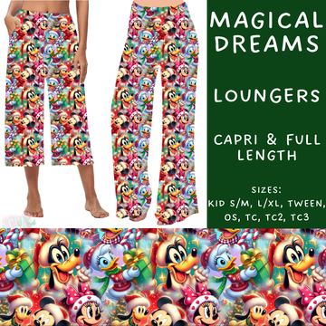 Batch #228 - Christmas Magic 2 - Closes 10/31 - ETA early/mid Dec - Magical Dreams Full Capri and Full Length Loungers