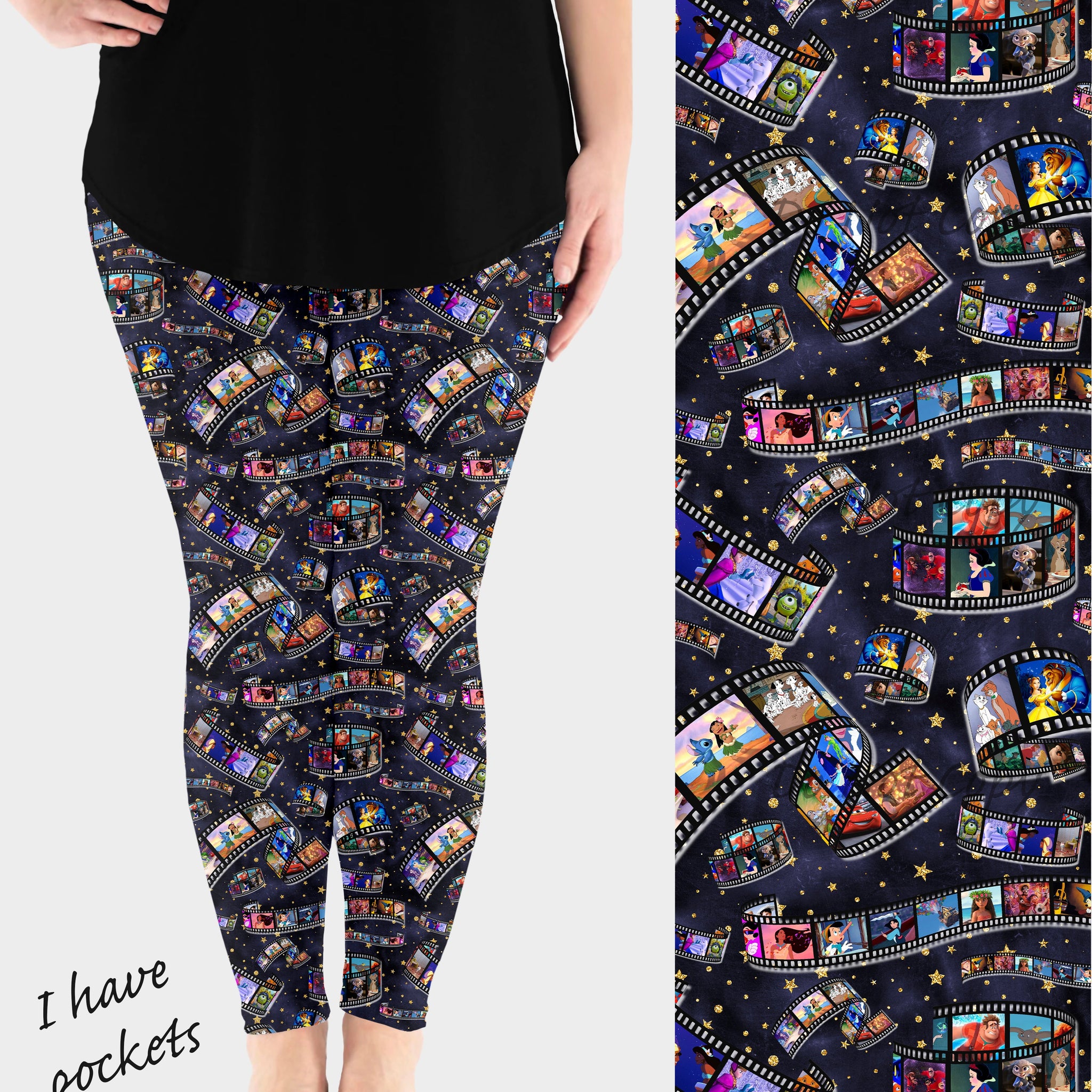 RTS - Magical Reels Leggings w/ Pockets