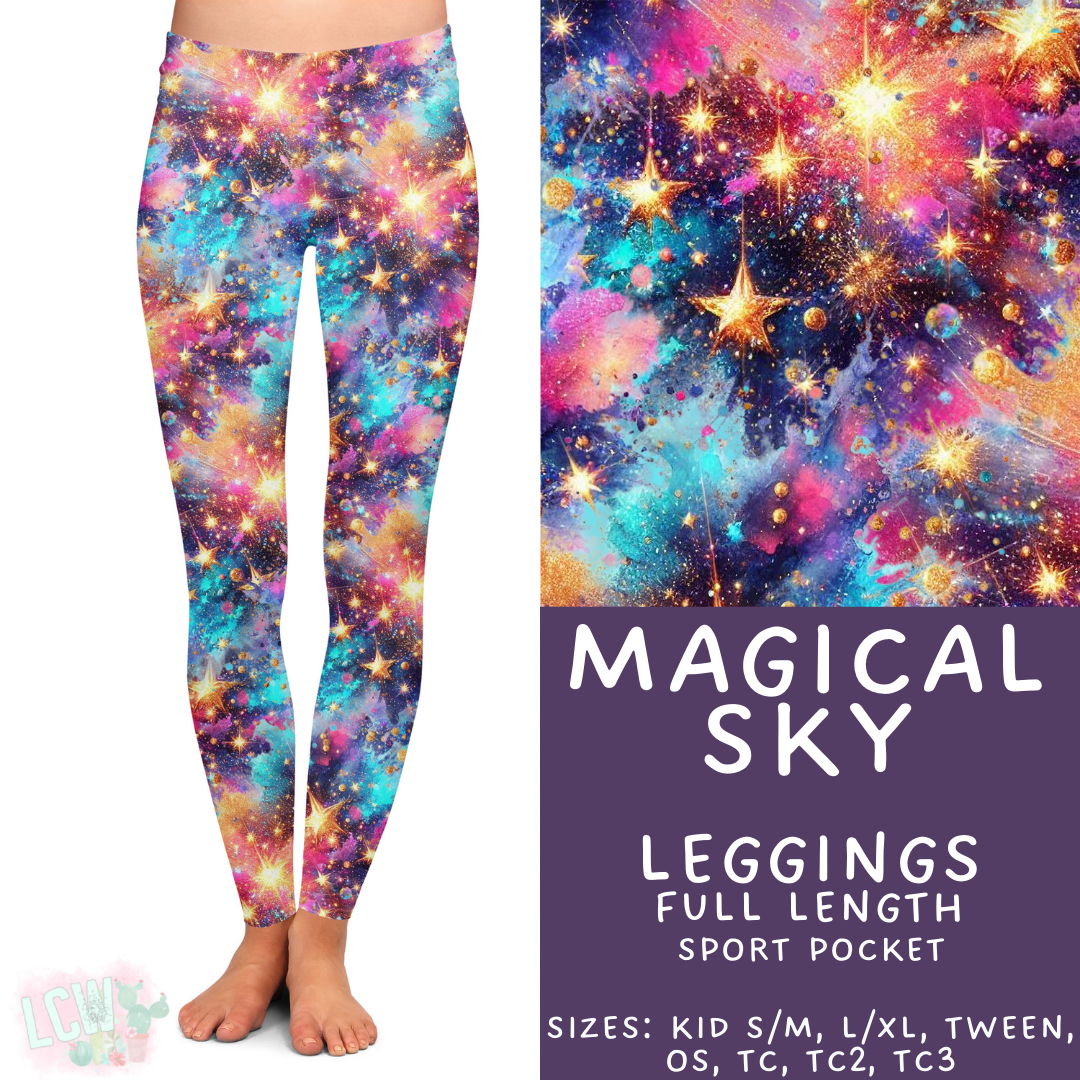 Batch #462 - Fun Run 17 - Closes 12/10 - ETA late Jan - Magical Sky Full Length Leggings