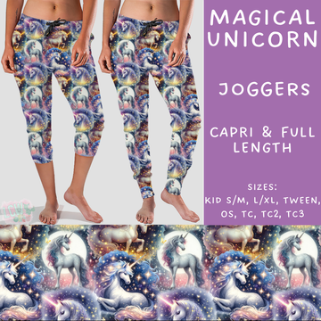 Batch #209 - Fun Run 5 - Closes 10/2 - ETA mid Nov - Magical Unicorn Full and Capri Length Joggers