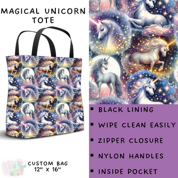 Batch #209 - Fun Run 5 - Closes 10/2 - ETA mid Nov - Magical Unicorn Tote