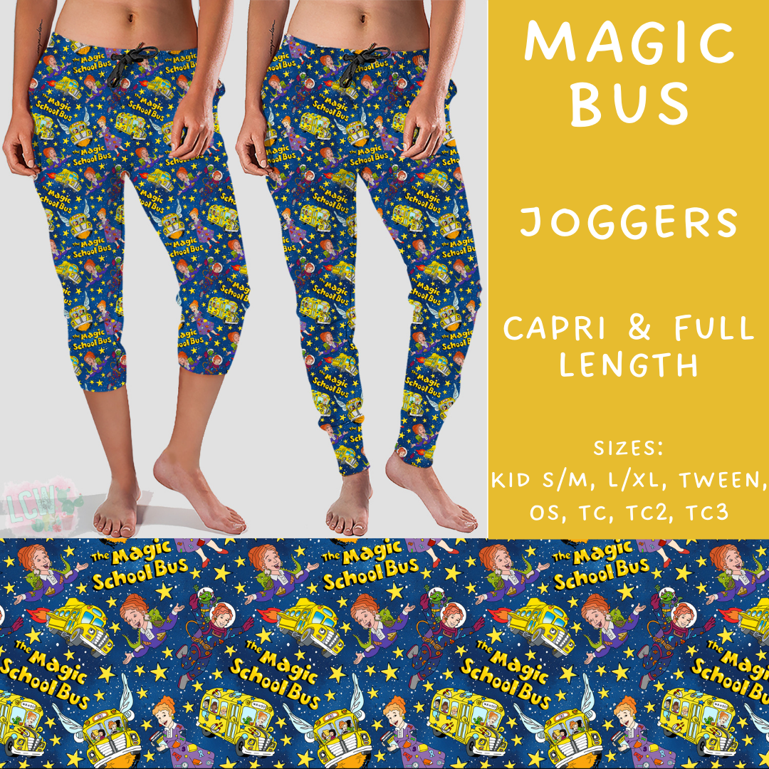 Batch #272 - Storybook Collection - Closes 1/17 - ETA late March - Magic Bus Full and Capri Length Joggers