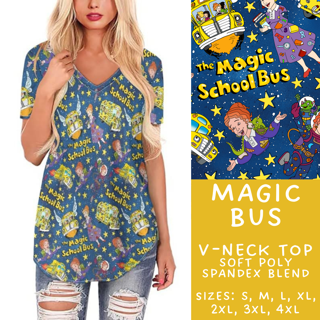 Batch #272 - Storybook Collection - Closes 1/17 - ETA late March - Magic Bus V-Neck Tee