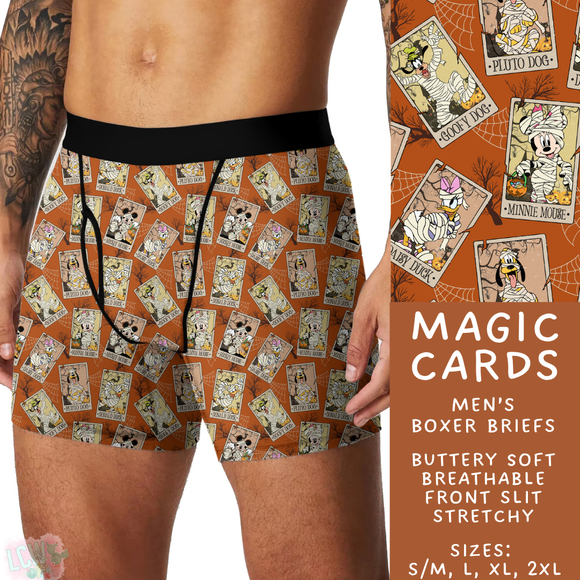 Ready To Ship - Magic Cards Men's Boxer Briefs - L