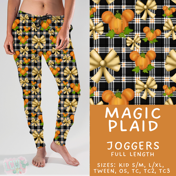 Ready to Ship - Batch #404 - Magic Plaid Joggers - TC