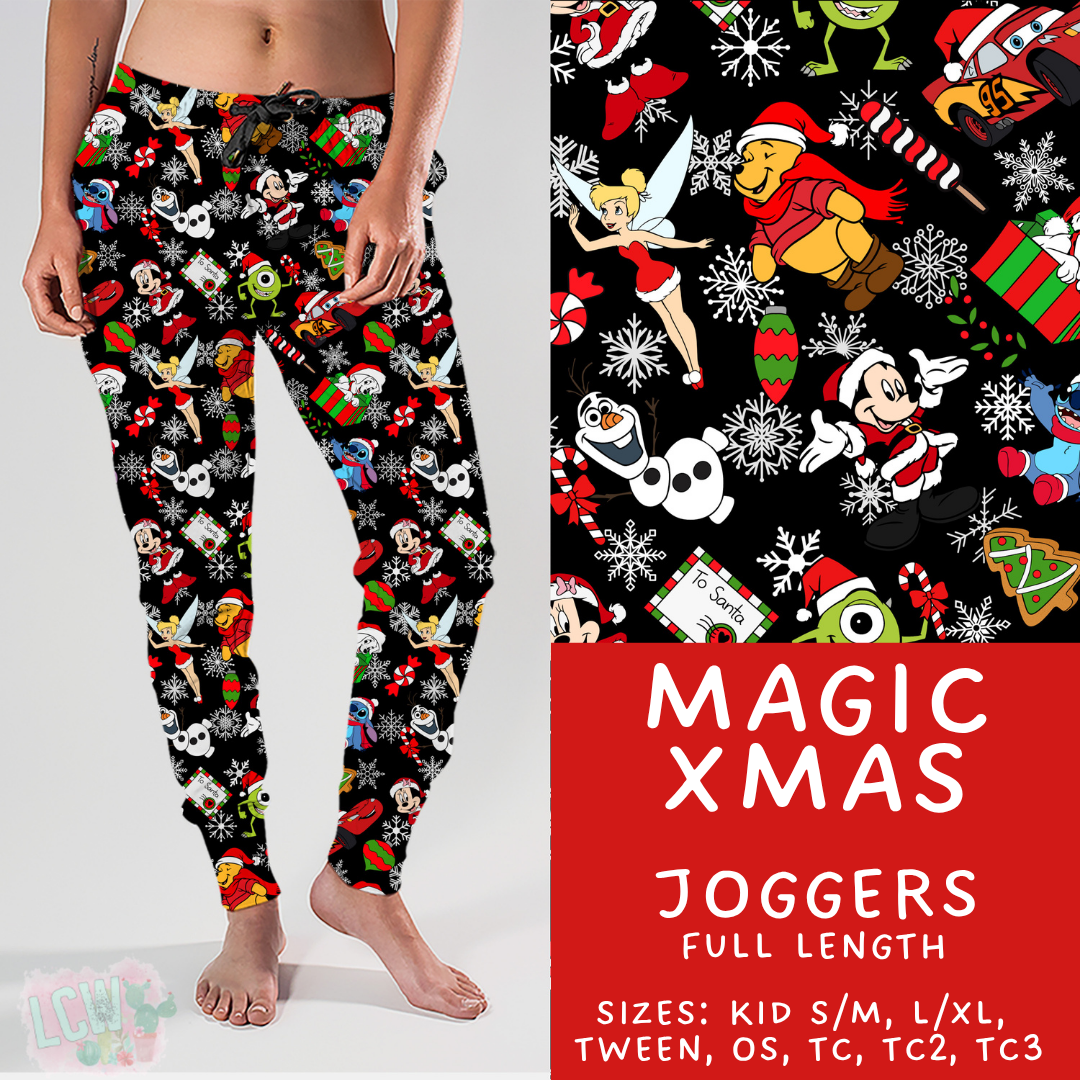Ready to Ship - Magic Xmas Joggers - OS & TC