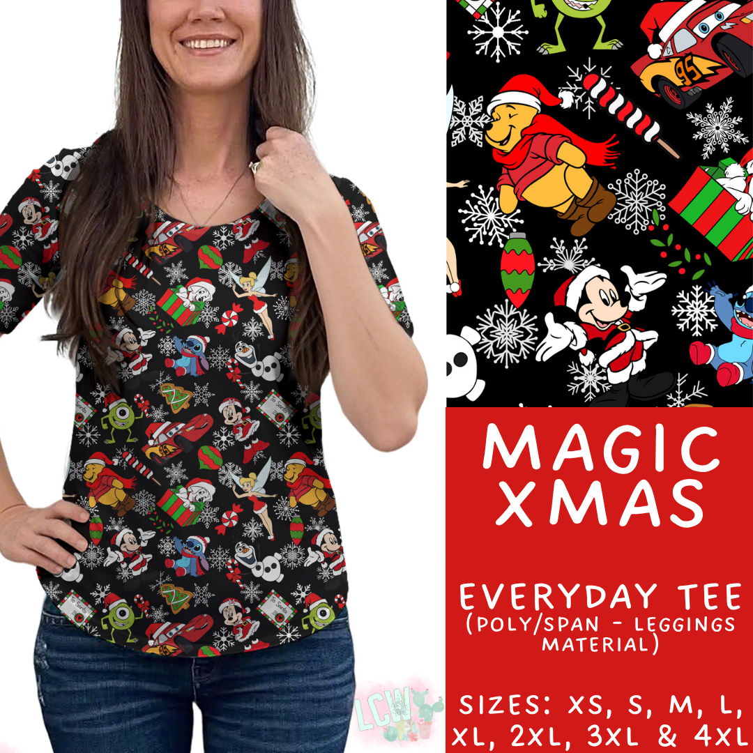 Batch #434 - Magical Christmas - Closes 10/22 - ETA early Dec - Magic Xmas Everyday Tee