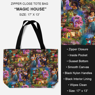 B195 - Preorder Magic House Tote Bag (Closes 11/19. ETA: late Jan.)