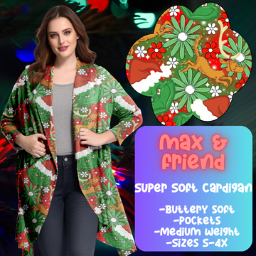 MAX & FRIENDS - CHRISTMAS RUN -SOFT CARDGIAN PREORDER CLOSING 9/29