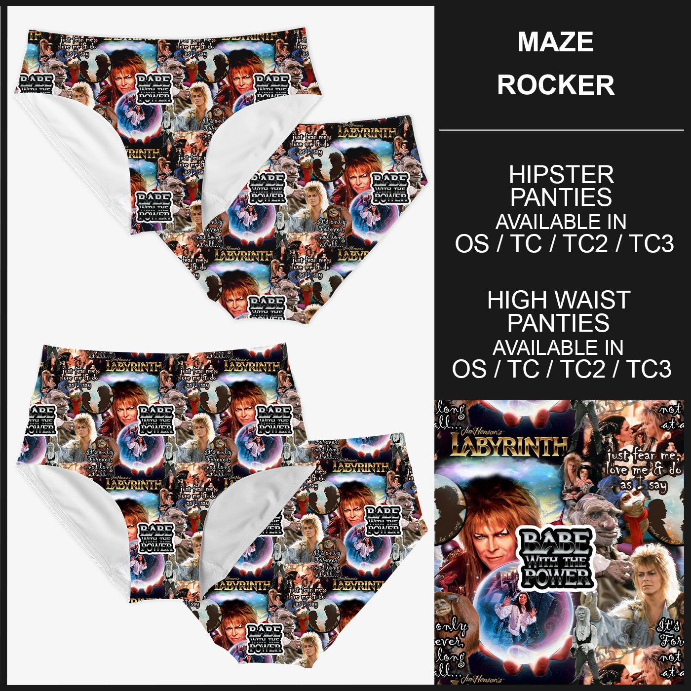 RTS - Maze Rocker Panties