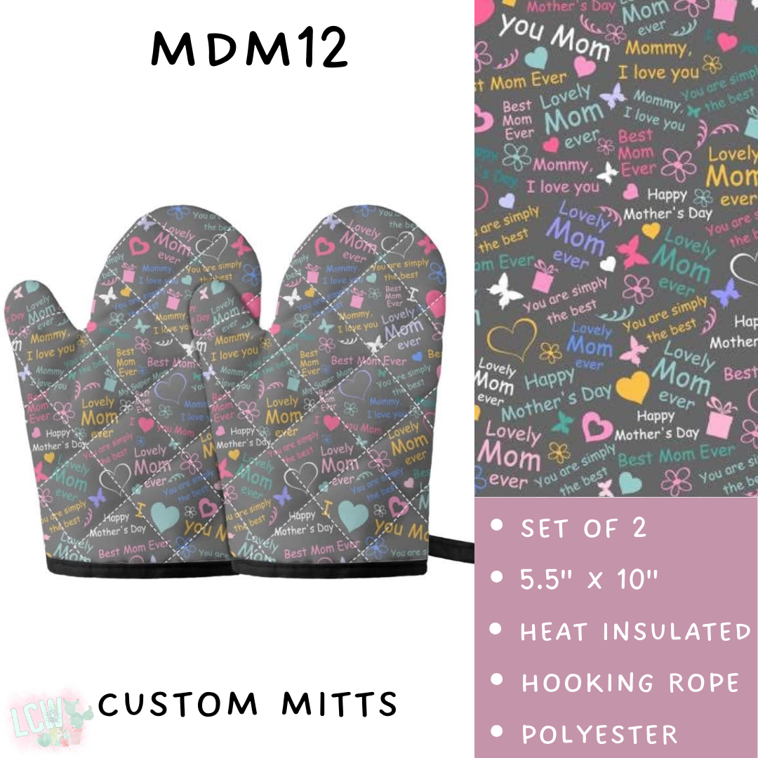 Batch #305 - Mama's Batch - Closes 3/17 - ETA late April - MDA12 Oven Mitts