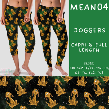 Batch #226 - Mr Mean - Closes 10/29 - ETA early/mid Dec - Mean04 Full and Capri Length Joggers