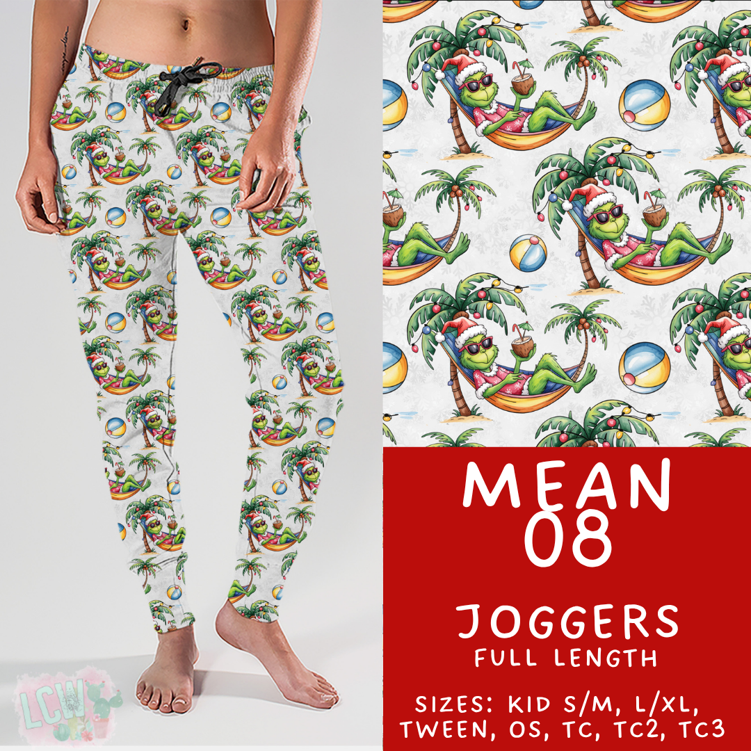Batch #436 - Mr Mean 2 - Closes 10/24 - ETA early Dec - Mean 08 Joggers