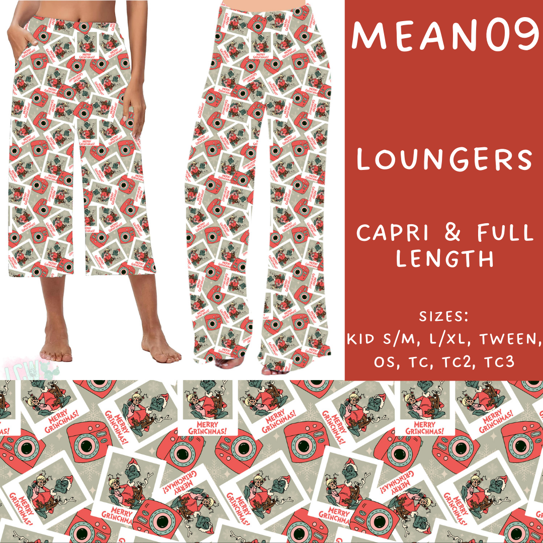 Batch #226 - Mr Mean - Closes 10/29 - ETA early/mid Dec - Mean09 Capri and Full Length Loungers