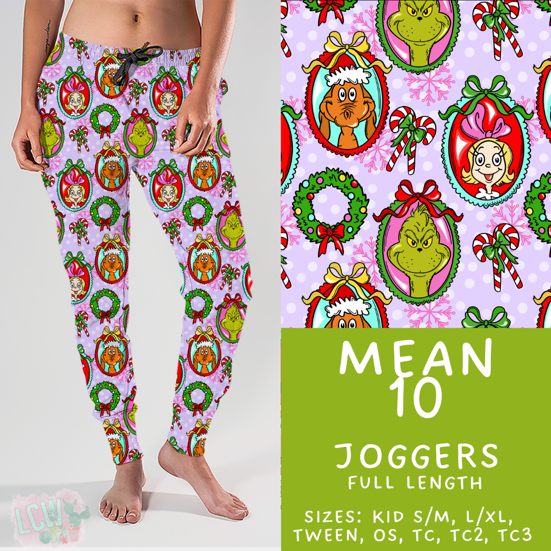 Batch #436 - Mr Mean 2 - Closes 10/24 - ETA early Dec - Mean 10 Joggers