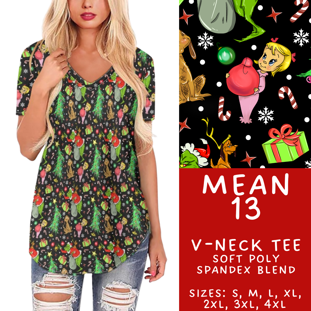Batch #436 - Mr Mean 2 - Closes 10/24 - ETA early Dec - Mean 13 V-Neck Tee