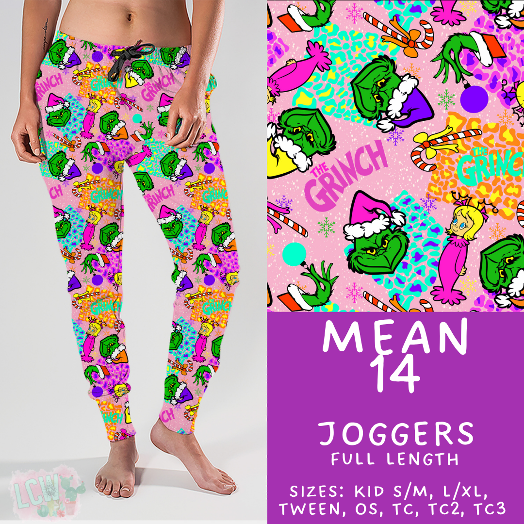 Batch #436 - Mr Mean 2 - Closes 10/24 - ETA early Dec - Mean 14 Joggers