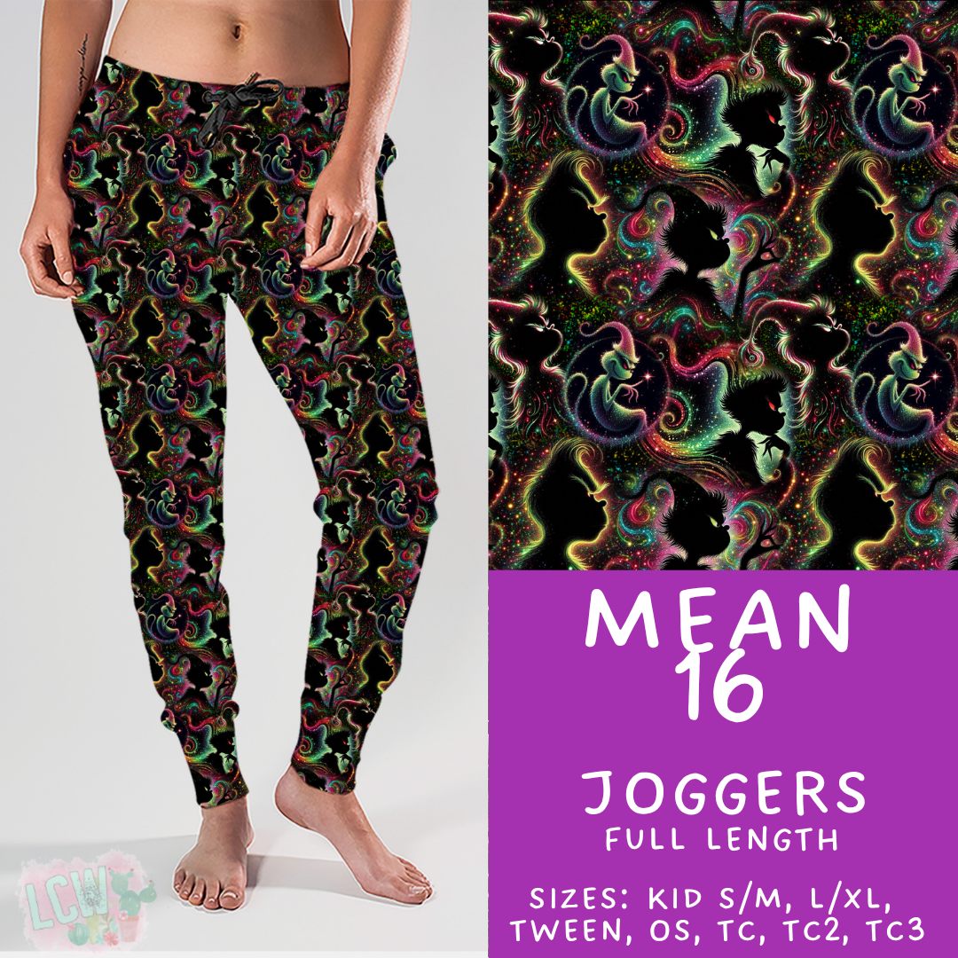 Batch #436 - Mr Mean 2 - Closes 10/24 - ETA early Dec - Mean 16 Joggers
