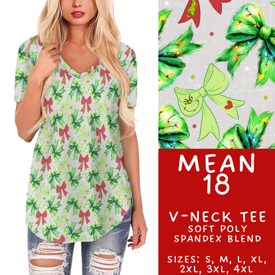 Batch #436 - Mr Mean 2 - Closes 10/24 - ETA early Dec - Mean 18 V-Neck Tee