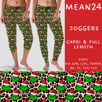 Batch #226 - Mr Mean - Closes 10/29 - ETA early/mid Dec - Mean24 Full and Capri Length Joggers