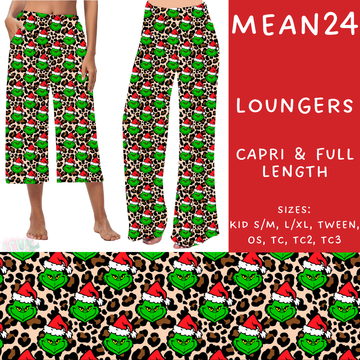 Batch #226 - Mr Mean - Closes 10/29 - ETA early/mid Dec - Mean24 Capri and Full Length Loungers