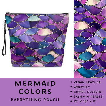 Batch #246 - The Everything Pouch - Closes 11/29 - ETA mid Jan - Mermaid Colors Everything Pouch