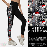 Ready to Ship - Merry Creepmas Side Panel Pocket Leggings - TC