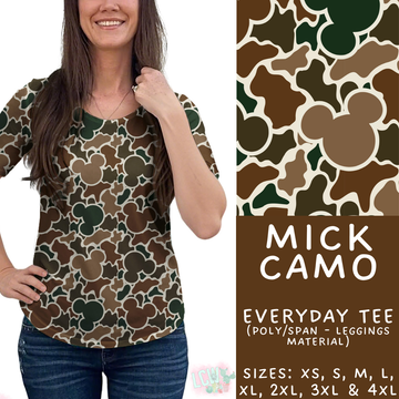 Batch #462 - Fun Run 17 - Closes 12/10 - ETA late Jan - Mick Camo Everyday Tee