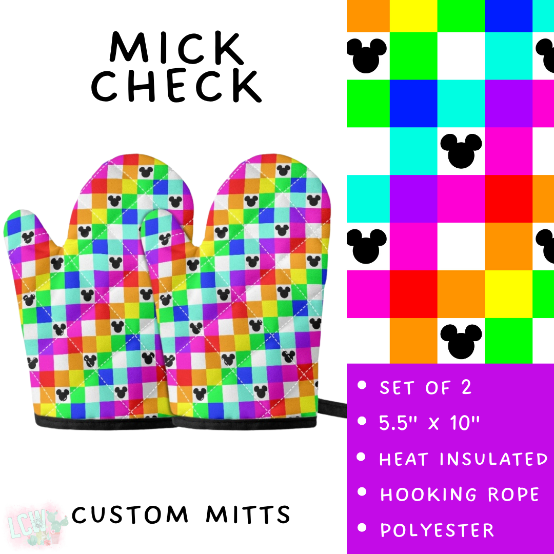 Batch #476 - Bake Off - Closes 1/16 - ETA early/mid March - Mick Check Oven Mitts