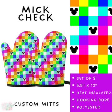 Batch #476 - Bake Off - Closes 1/16 - ETA early/mid March - Mick Check Oven Mitts