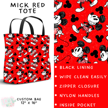 Batch #273 - Magical Faves 10 - Closes 1/20 - ETA late March - Mick Red Tote