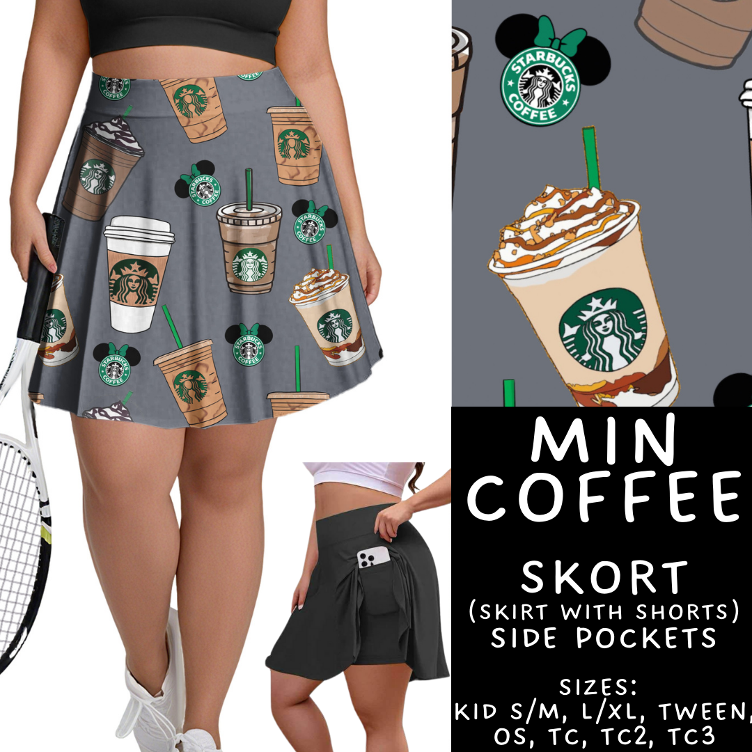 Batch #462 - Fun Run 17 - Closes 12/10 - ETA late Jan - Min Coffee Skort