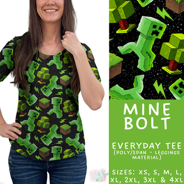 Batch #479 - Cool Characters 11 - Closes 1/21 - ETA mid/late March - Mine Bolt Everyday Tee