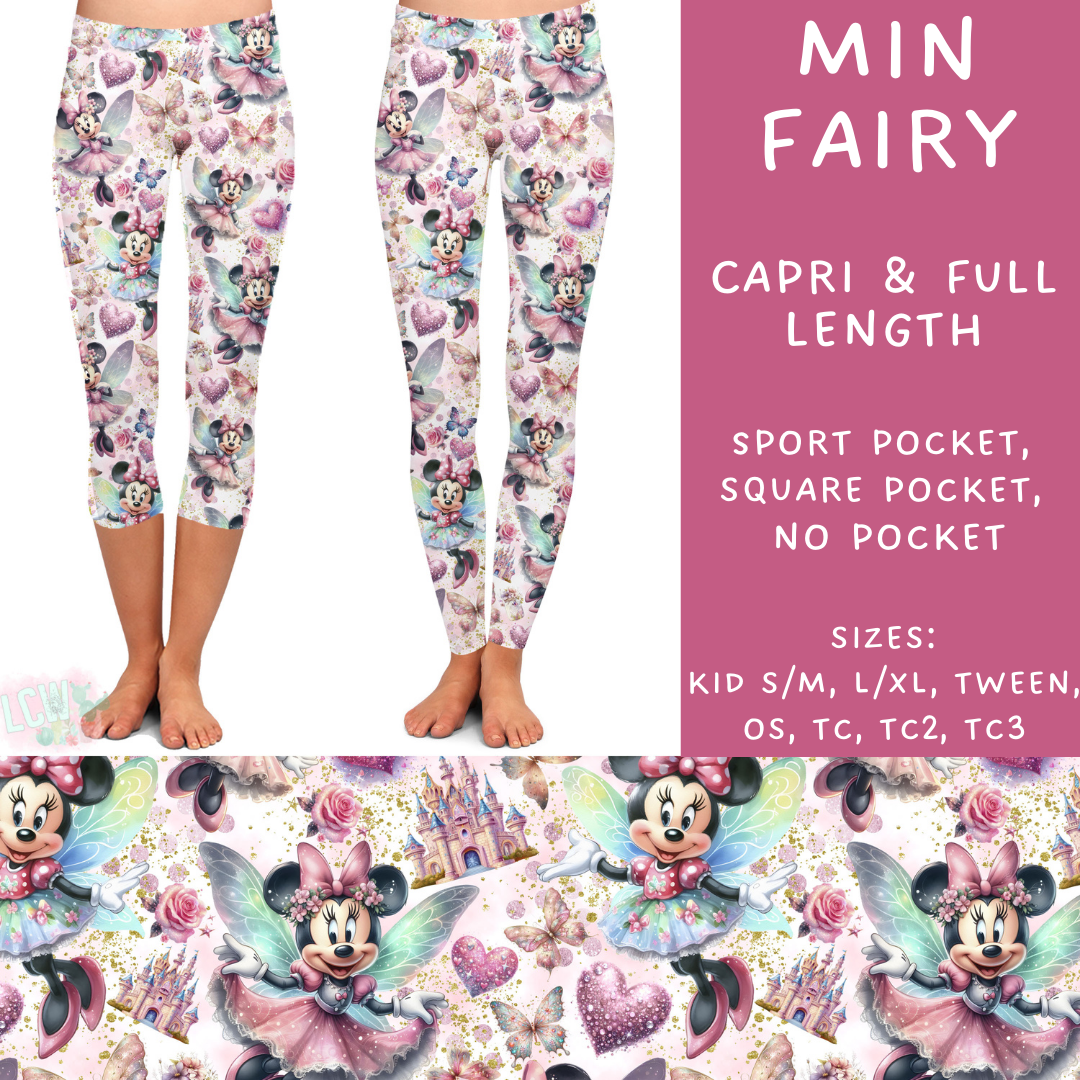 Ready To Ship - Min fairy Full Length Leggings