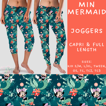 Batch #273 - Magical Faves 10 - Closes 1/20 - ETA late March - Min Mermaid Full and Capri Length Joggers