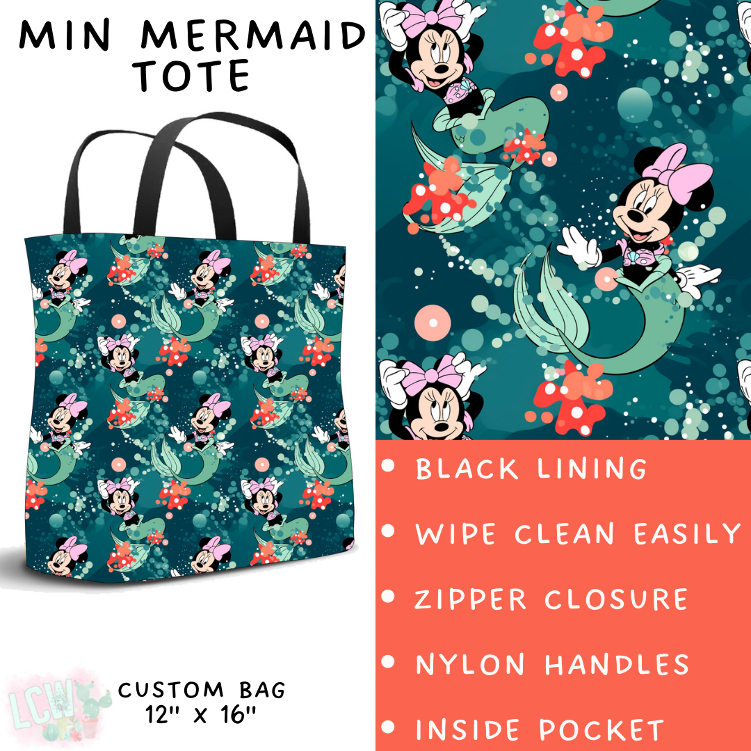 Batch #273 - Magical Faves 10 - Closes 1/20 - ETA late March - Min Mermaid Tote