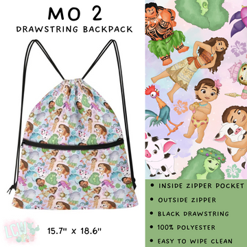 Batch #276 - Fanny Packs & Drawstring Backpacks - Closes 1/24 - ETA late March - Mo 2 Drawstring Backpack