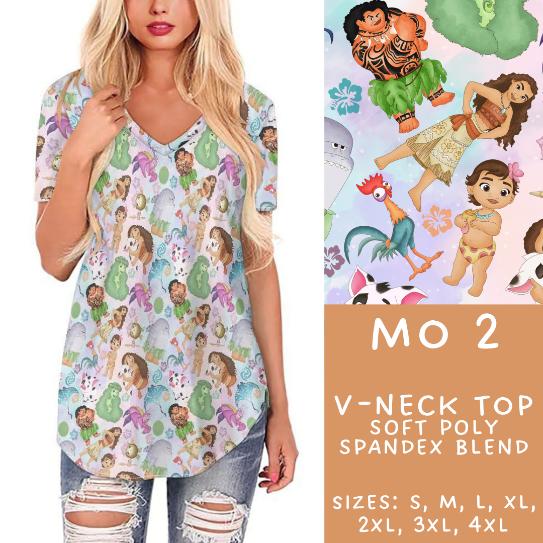 Batch #273 - Magical Faves 10 - Closes 1/20 - ETA late March - Mo 2 V-Neck Tee