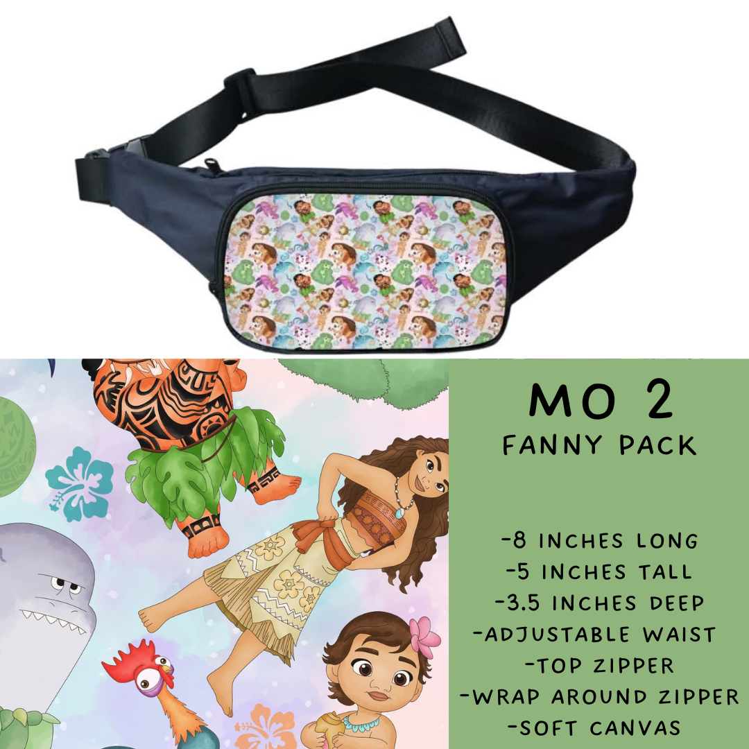 Batch #276 - Fanny Packs & Drawstring Backpacks - Closes 1/24 - ETA late March - Mo 2 Fanny Pack