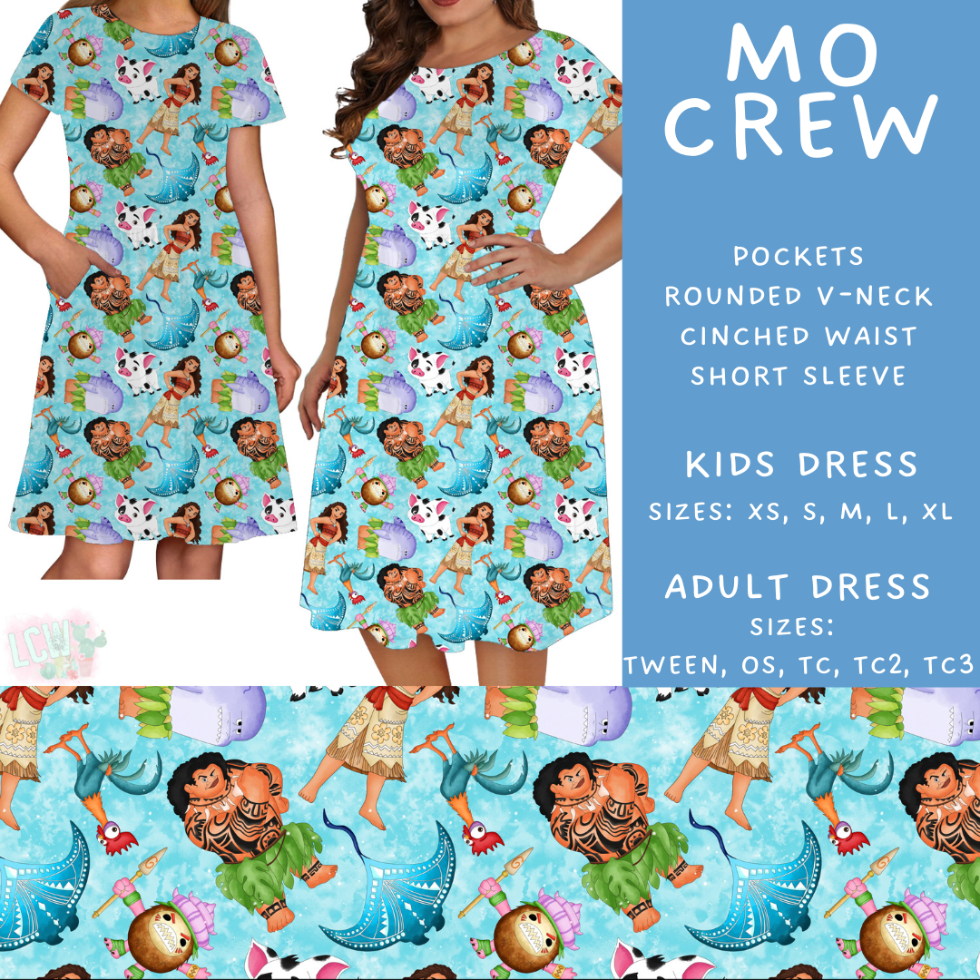 Batch #472 - Magical Faves 16 - Closes 1/5 - ETA late Feb - Mo Crew Adult & Kids Dresses